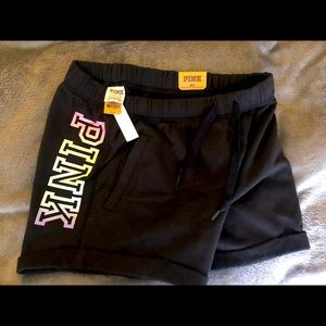 Vs Pink sweat shorts